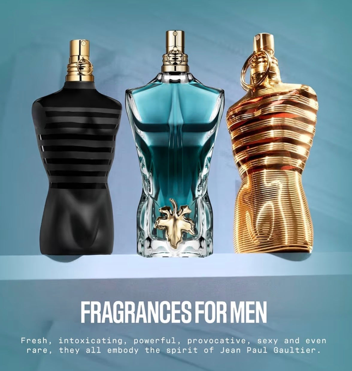 Le Beau by Jean Paul Gaultier - Eau de Toilette en espray para hombre, 4.2 onzas