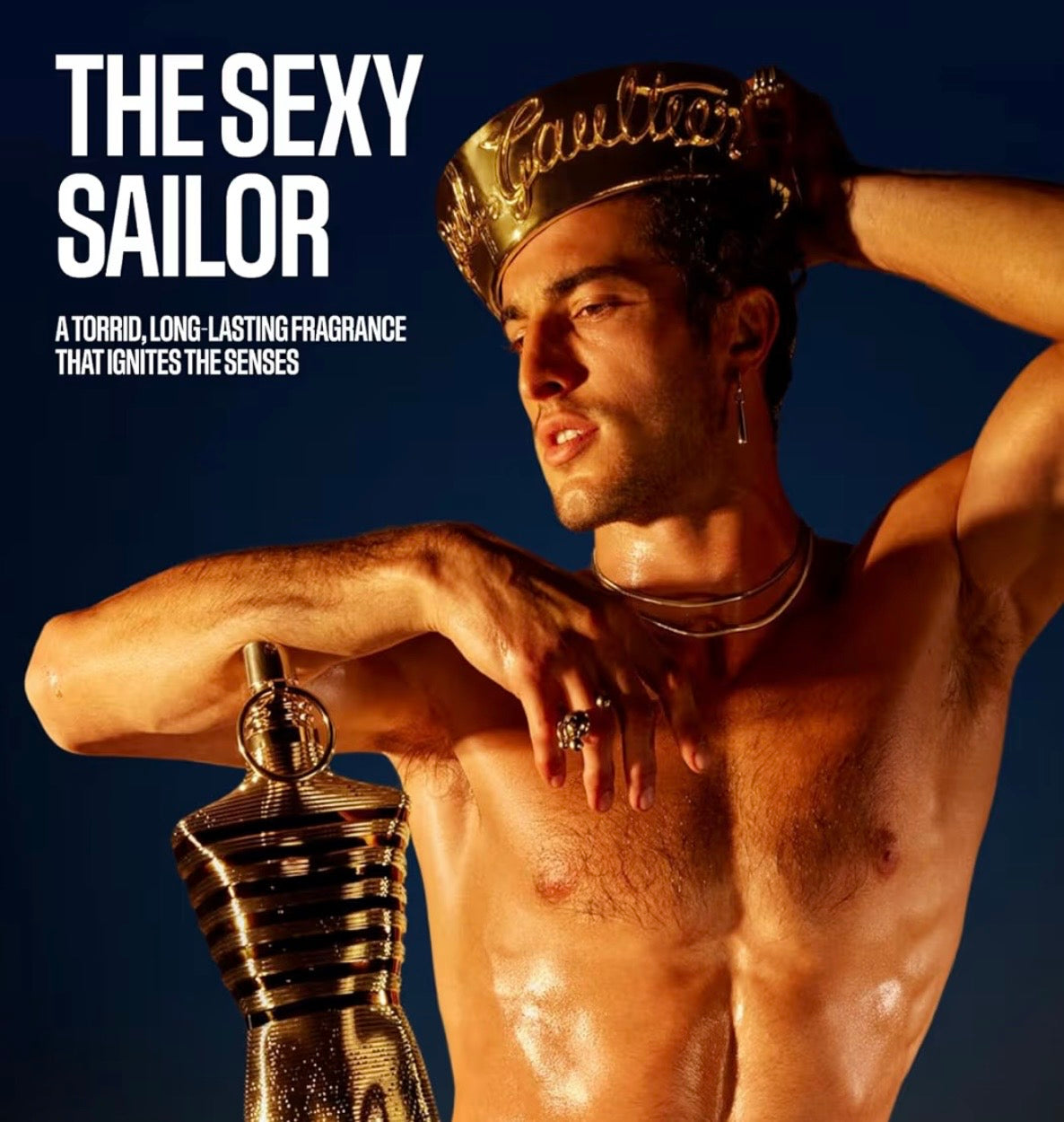Le Male Elixir de Jean Paul Gaultier para hombre 4.2 oz Parfum Spray