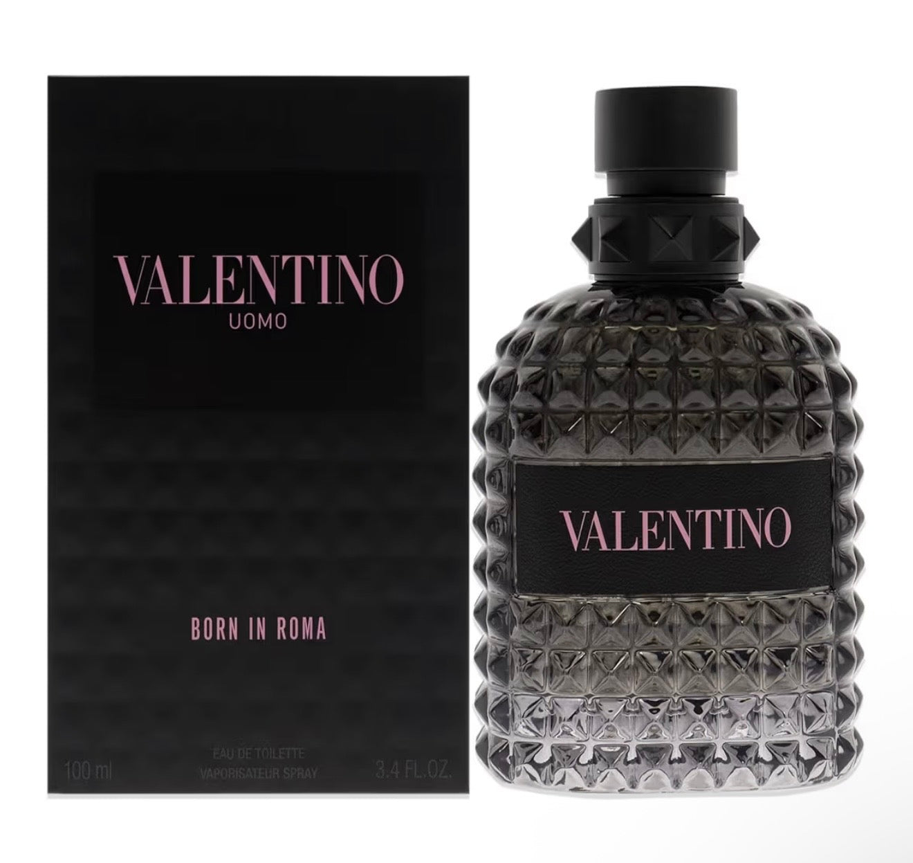 Valentino Uomo Born In Roma EDT espray para hombre de 3.4 onzas
