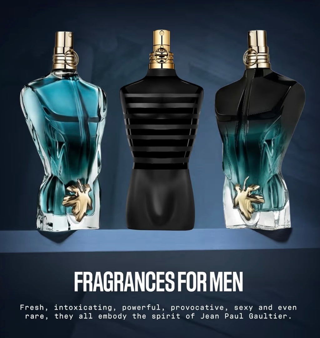 Le Male Le Parfum de Jean Paul Gaultier para Hombre 4.2 oz Spray de Eau de Parfum Intenso