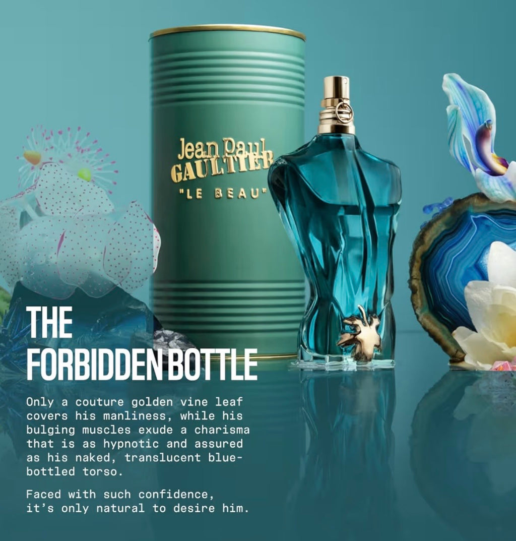 Le Beau by Jean Paul Gaultier - Eau de Toilette en espray para hombre, 4.2 onzas