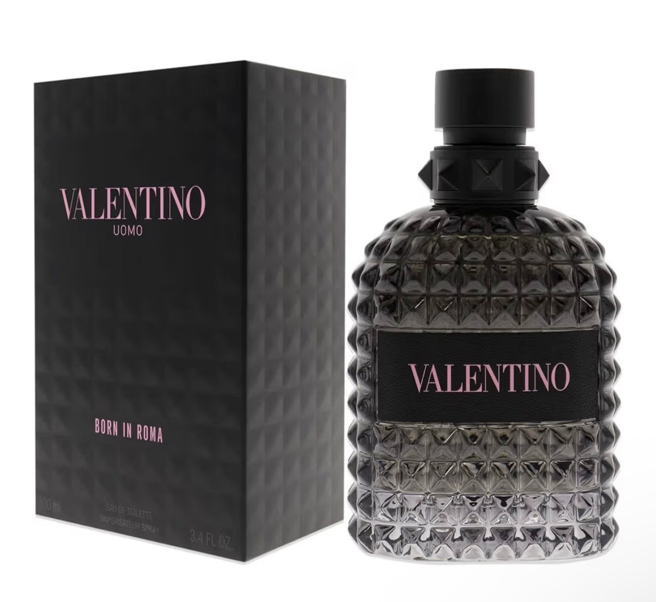 Valentino Uomo Born In Roma EDT espray para hombre de 3.4 onzas